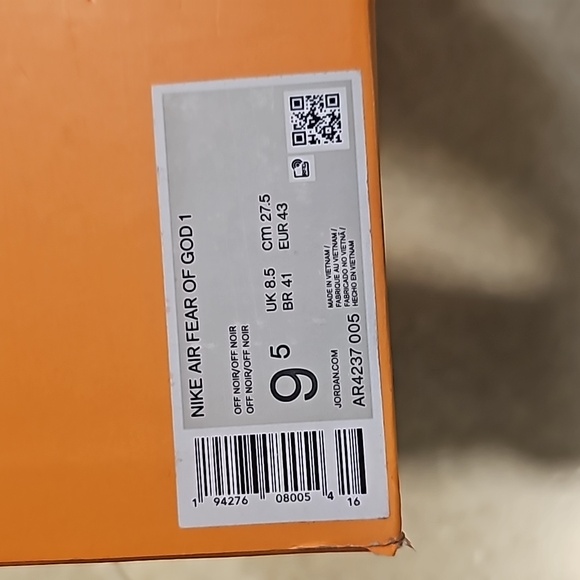 Nike Air Fear of God 1 - Picture 8 of 11